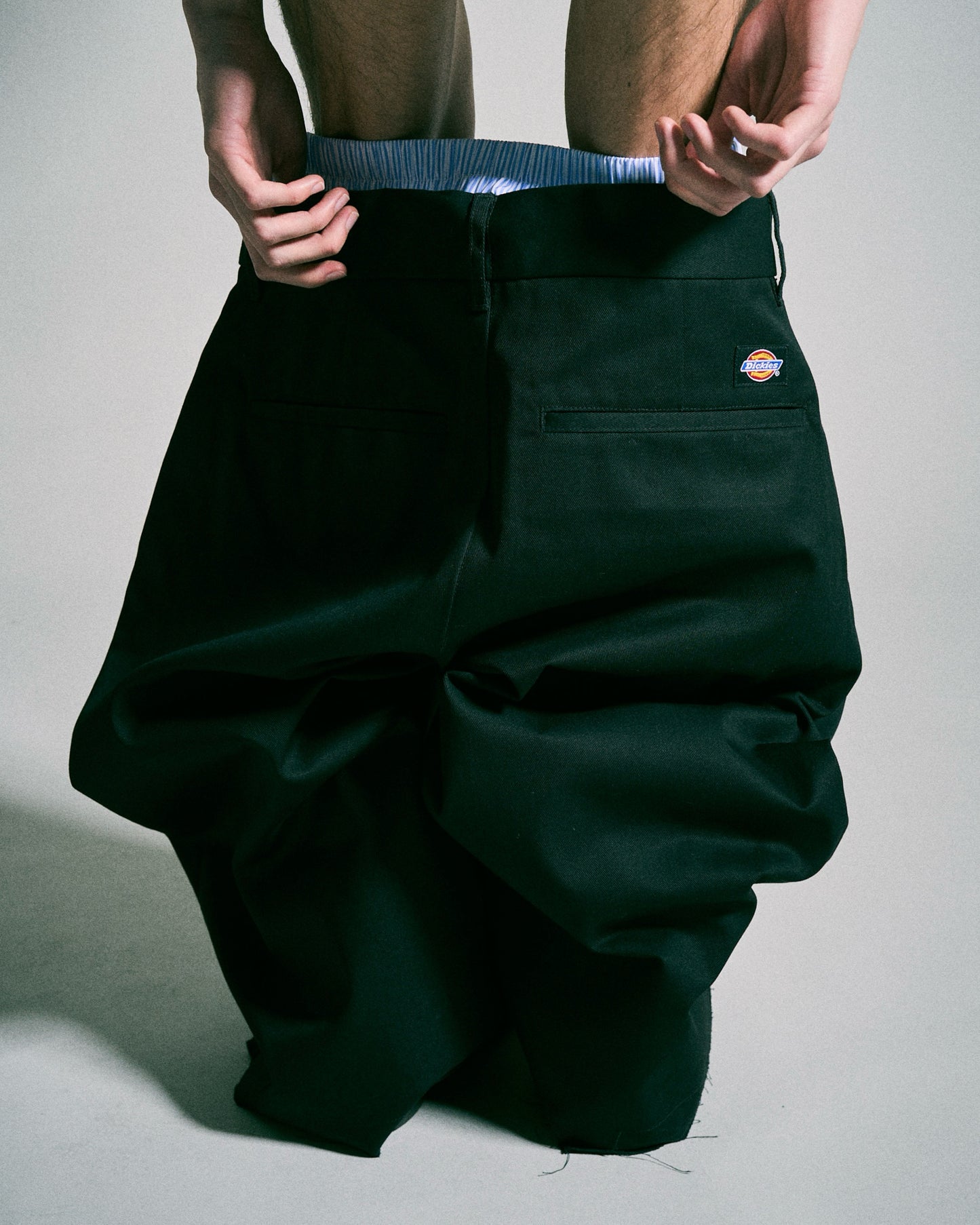 【 Dickies®︎×CAMPHORWOOD 】LAYERED BOXER CUT-OFF WIDE CHINO SHORTS