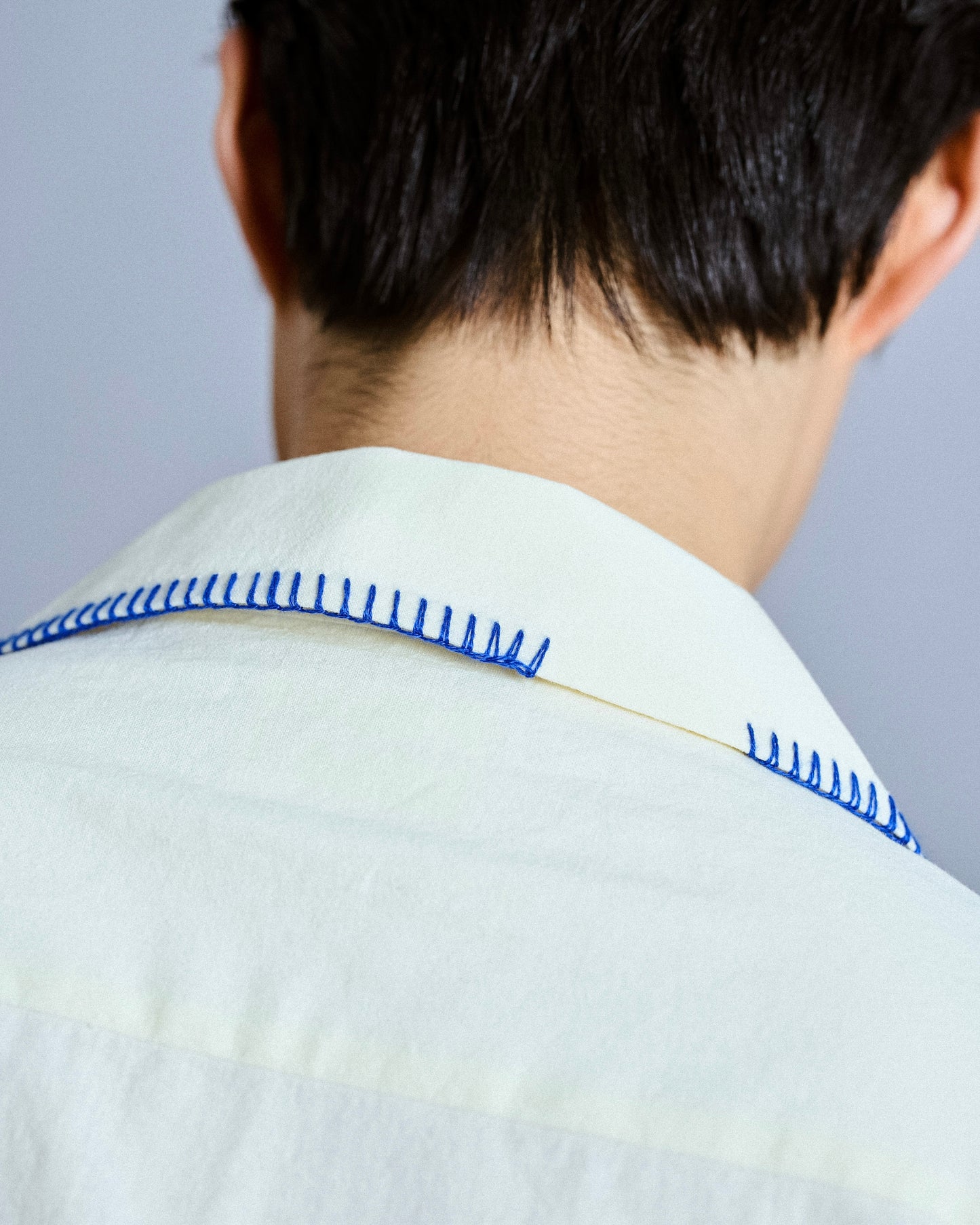 flower embroidery SAGARA h/s shirt
