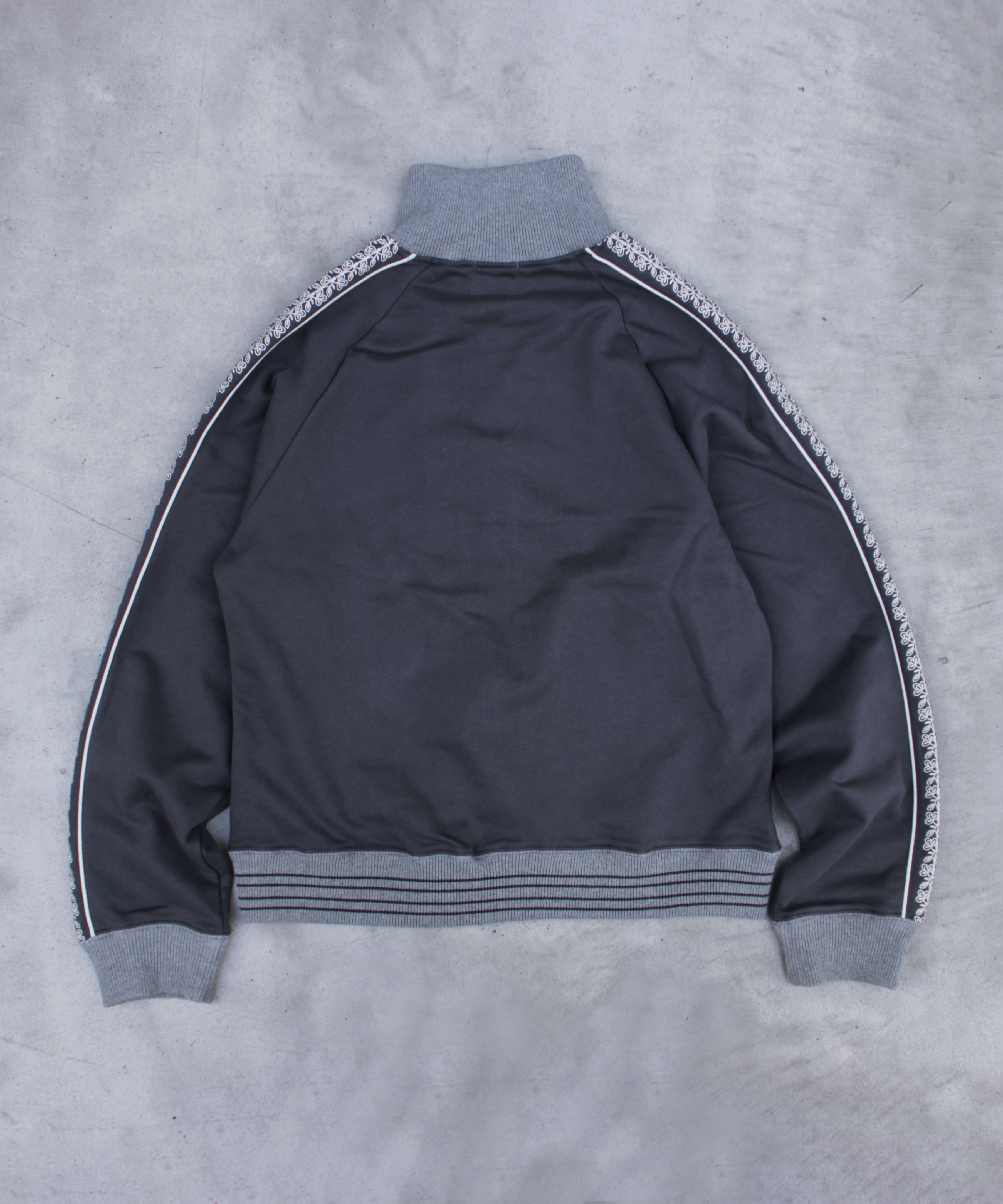 flower embroidery line track jacket – CAMPHOR WOOD