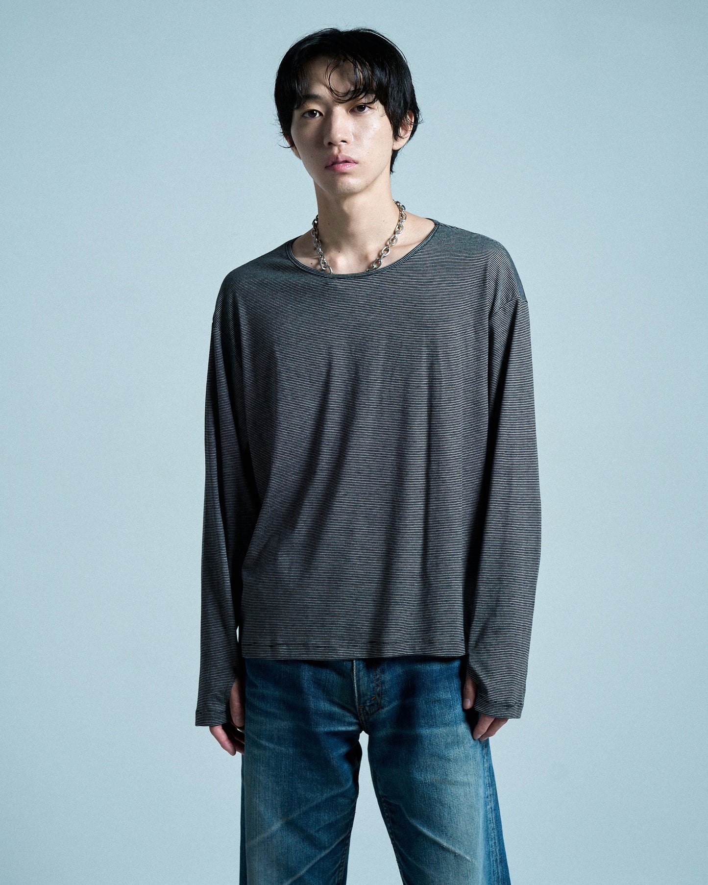 SHEER LONG SLEEVE TOPS