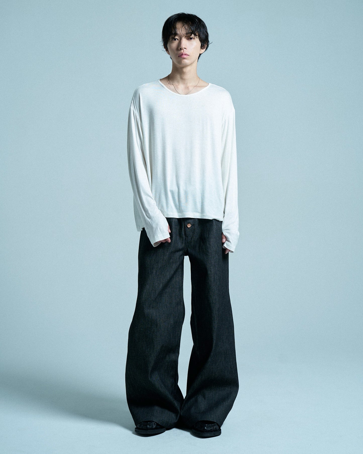 SHEER LONG SLEEVE TOPS