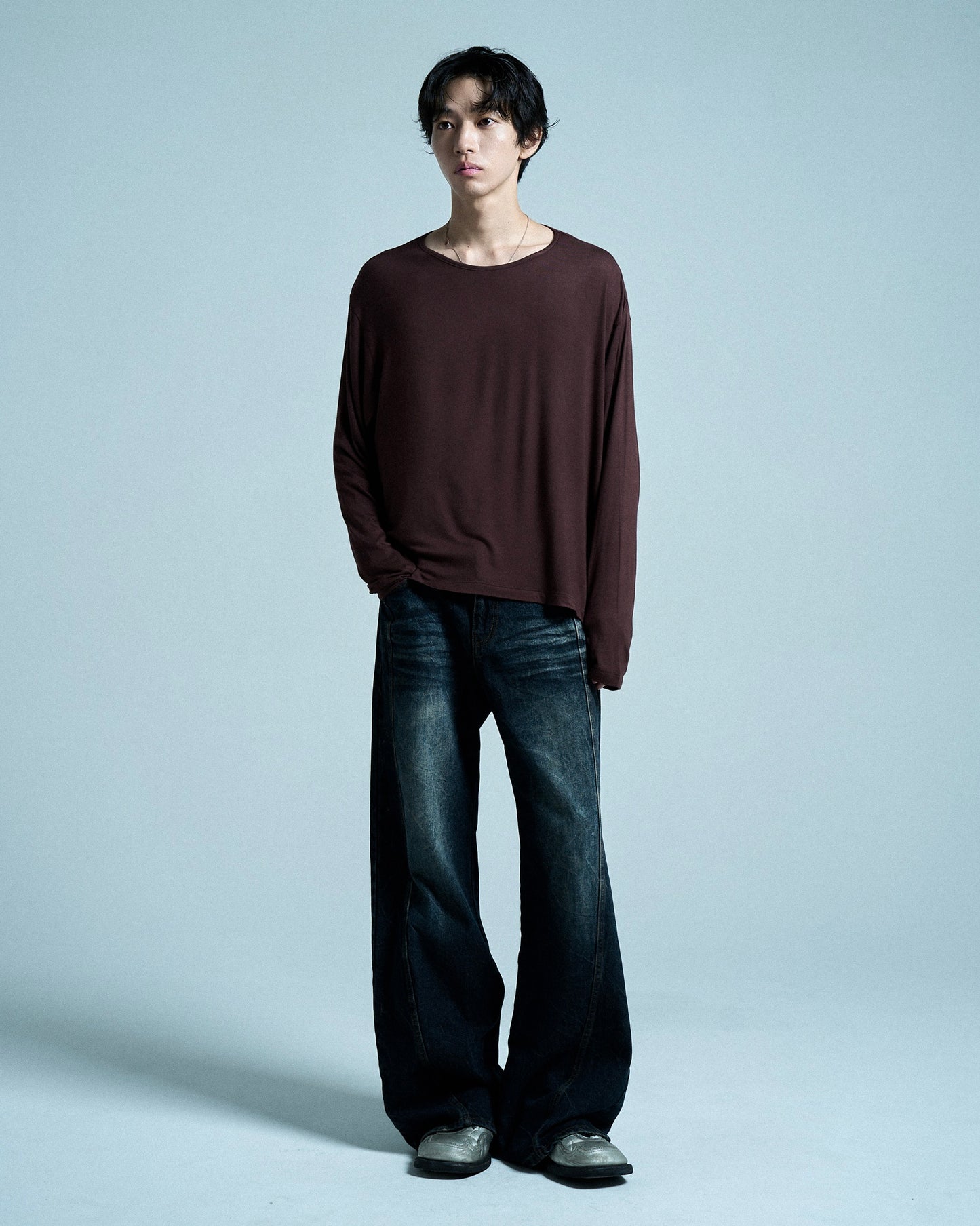 SHEER LONG SLEEVE TOPS