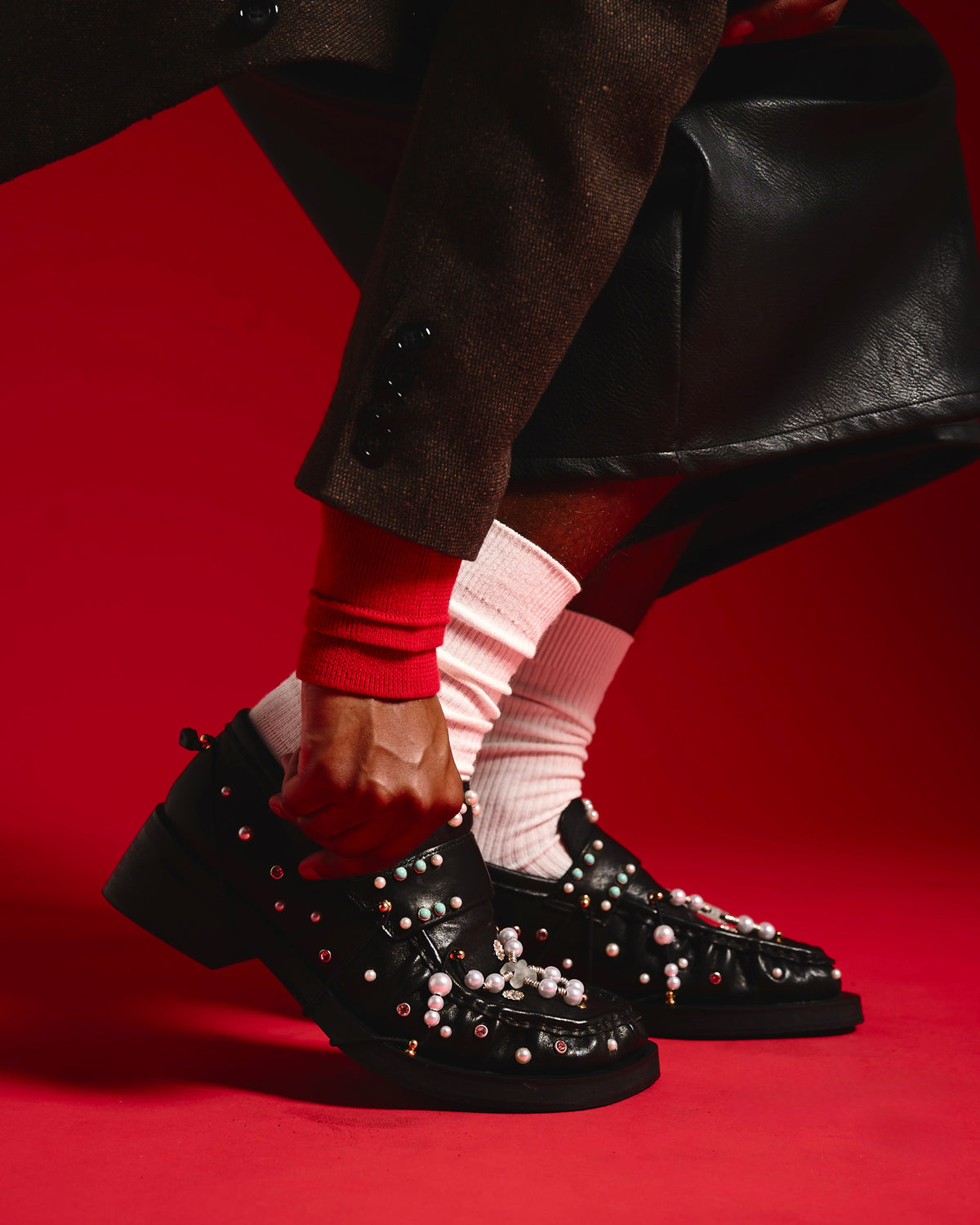 【 CAMPHORWOOD × Vitamin Archive】$HINEE LEATHER LOAFER （発送予定：2026年10月下旬~）