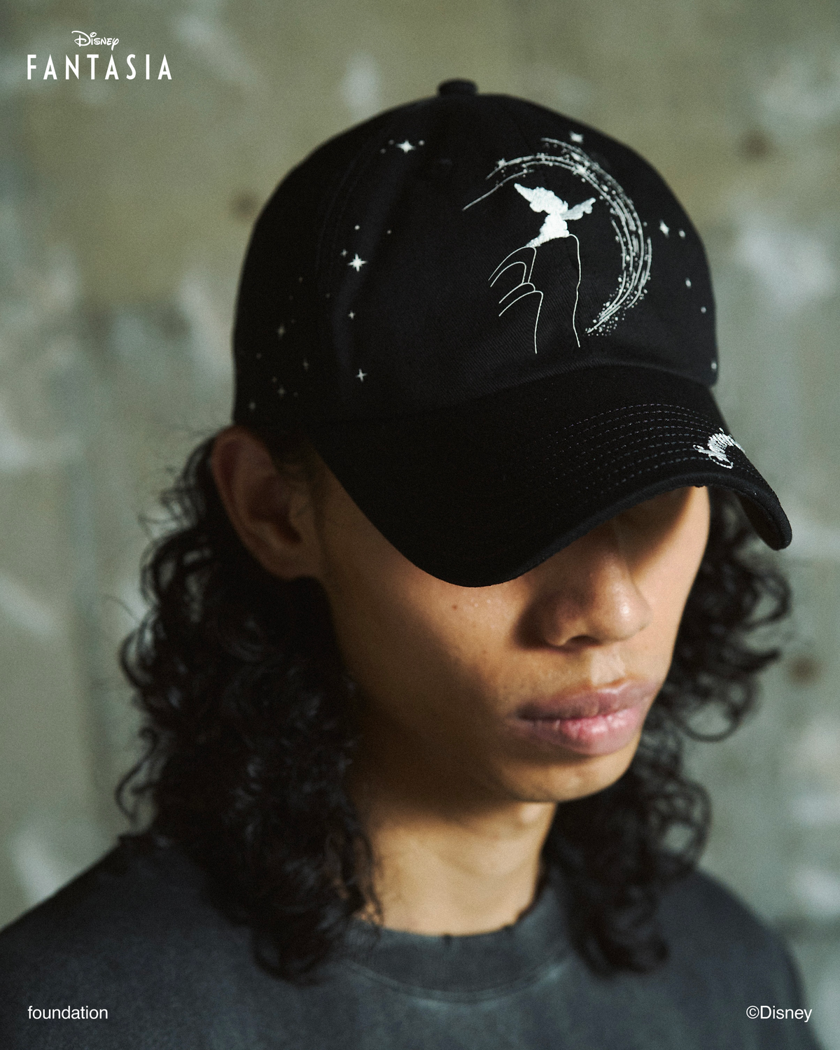 DISNEY / FANTASIA / EMBROIDERY GRAPHIC CAP