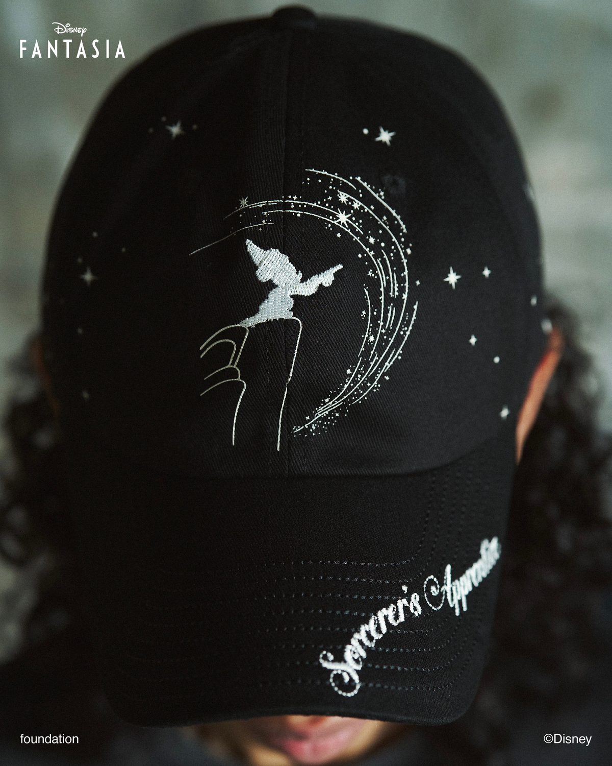 DISNEY / FANTASIA / EMBROIDERY GRAPHIC CAP