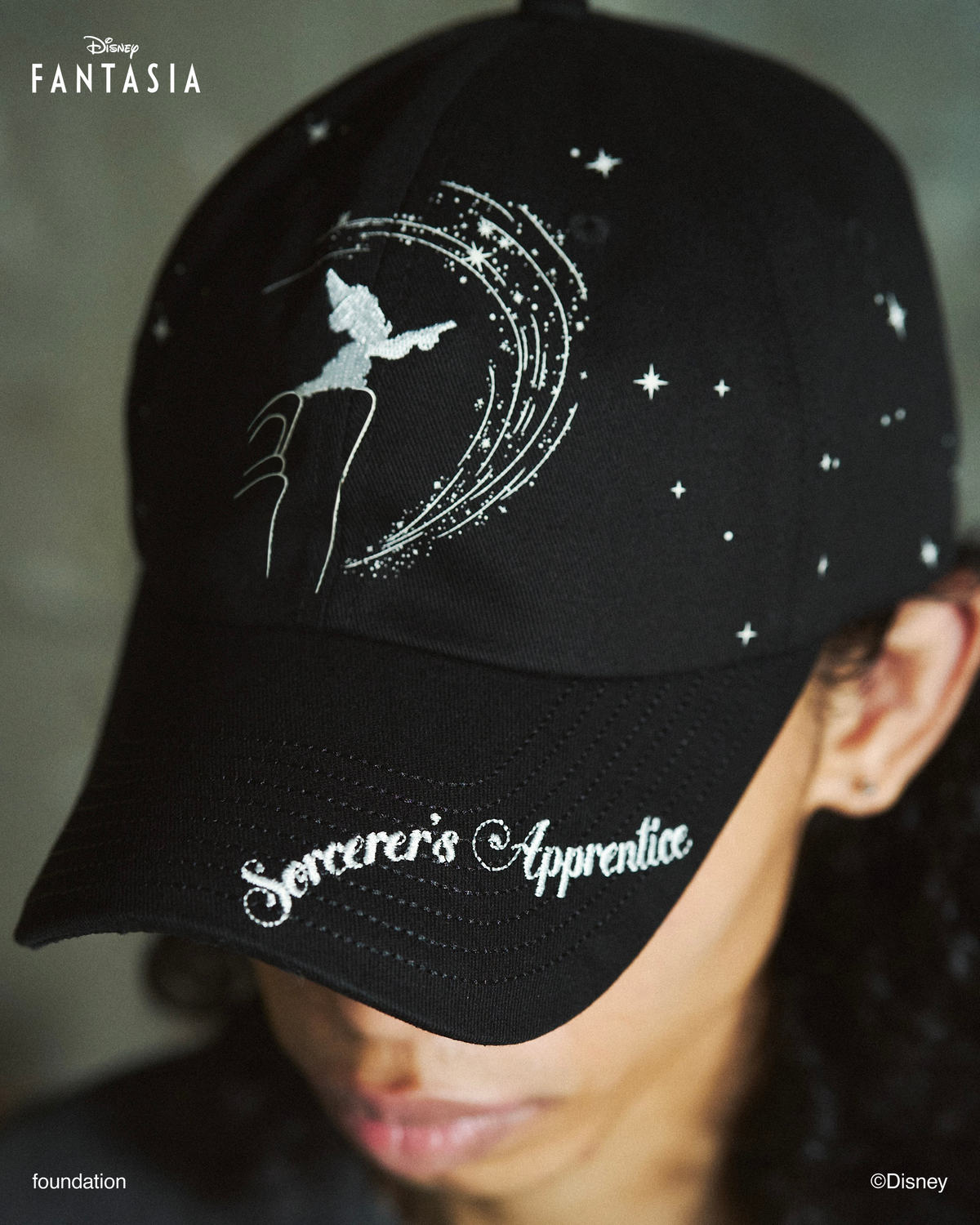 DISNEY / FANTASIA / EMBROIDERY GRAPHIC CAP