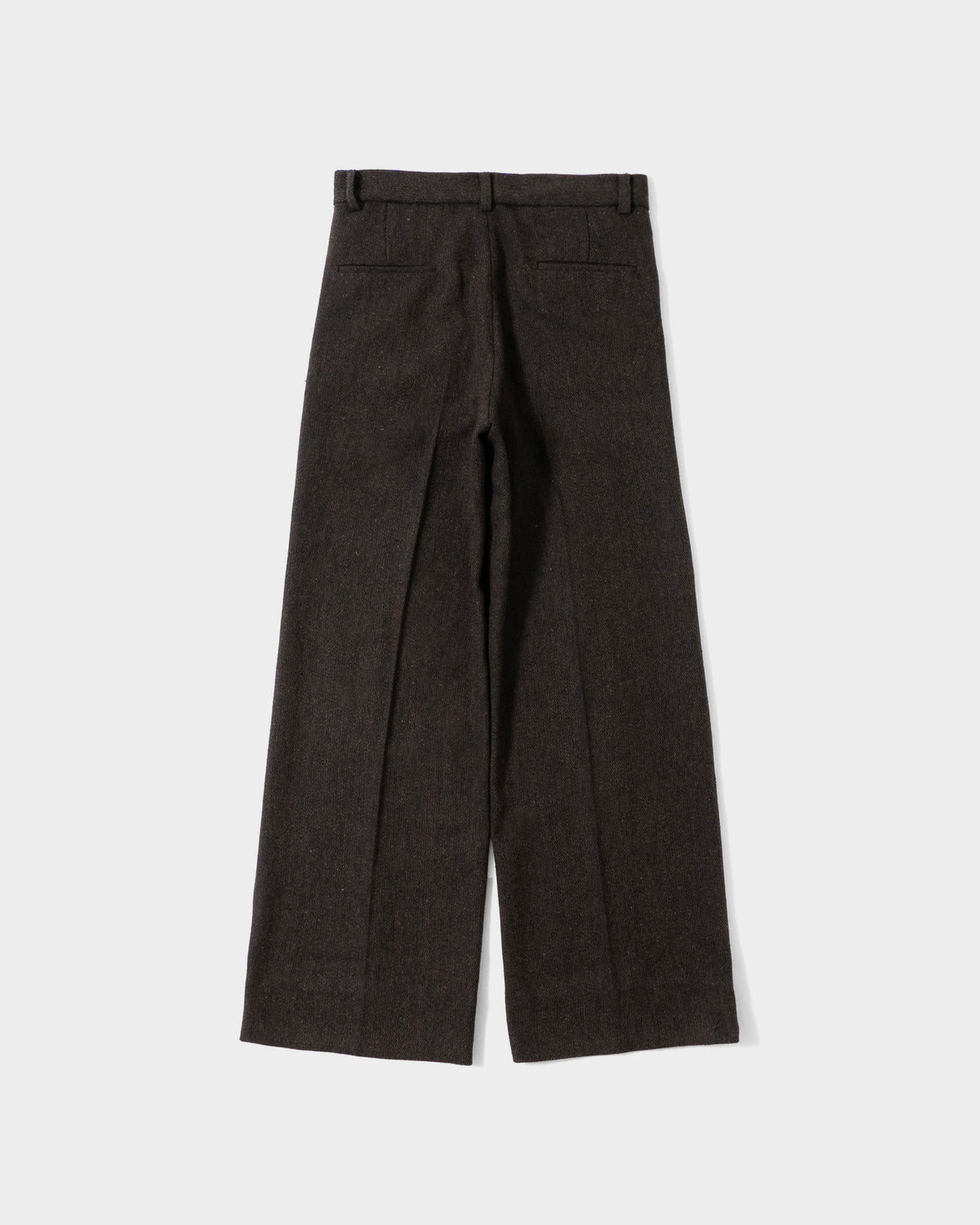 SEMI WIDE TWEED SLACKS
