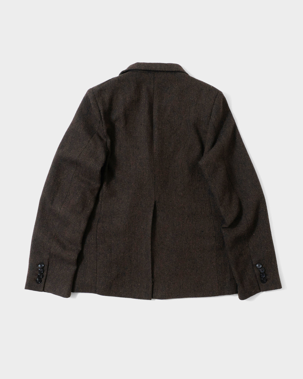 SINGLE BREASTED TWEED TAILORED JACKET