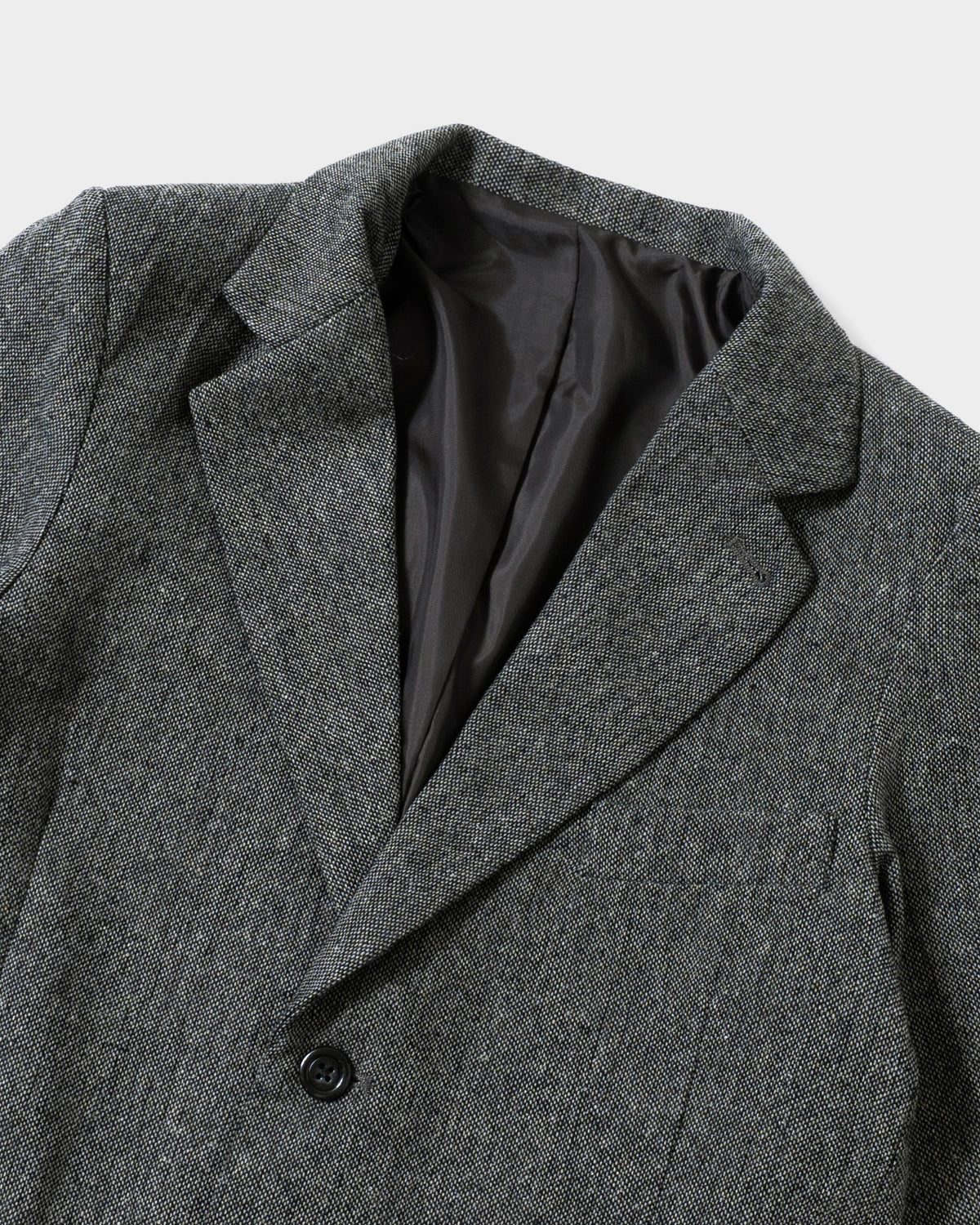 SINGLE BREASTED TWEED TAILORED JACKET