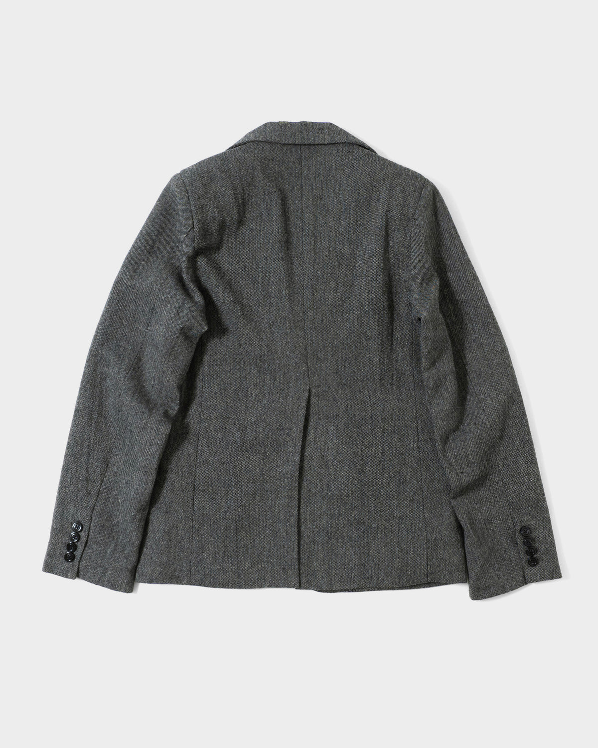 SINGLE BREASTED TWEED TAILORED JACKET