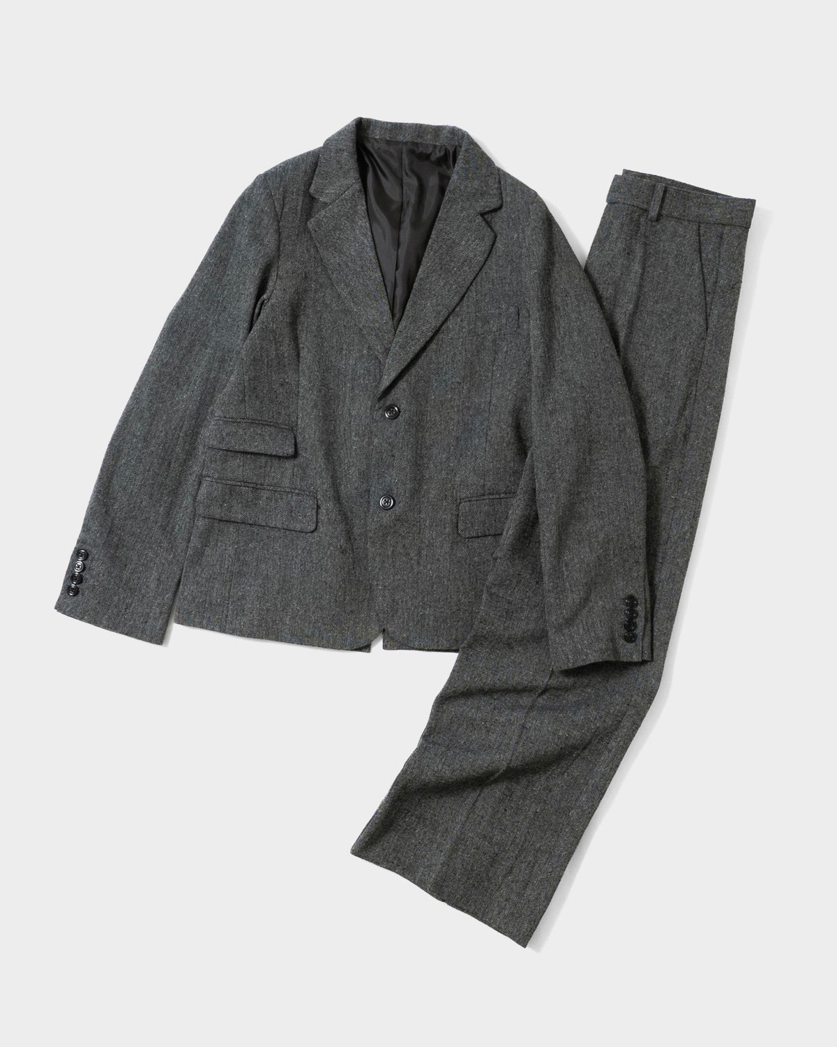 SEMI WIDE TWEED SLACKS