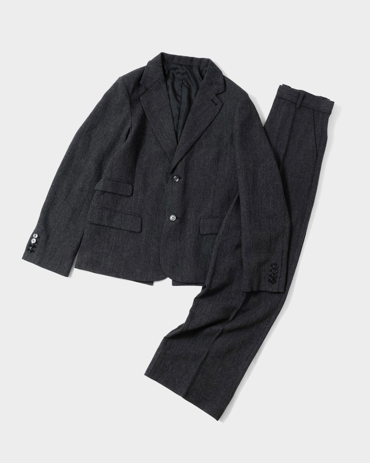 SEMI WIDE TWEED SLACKS