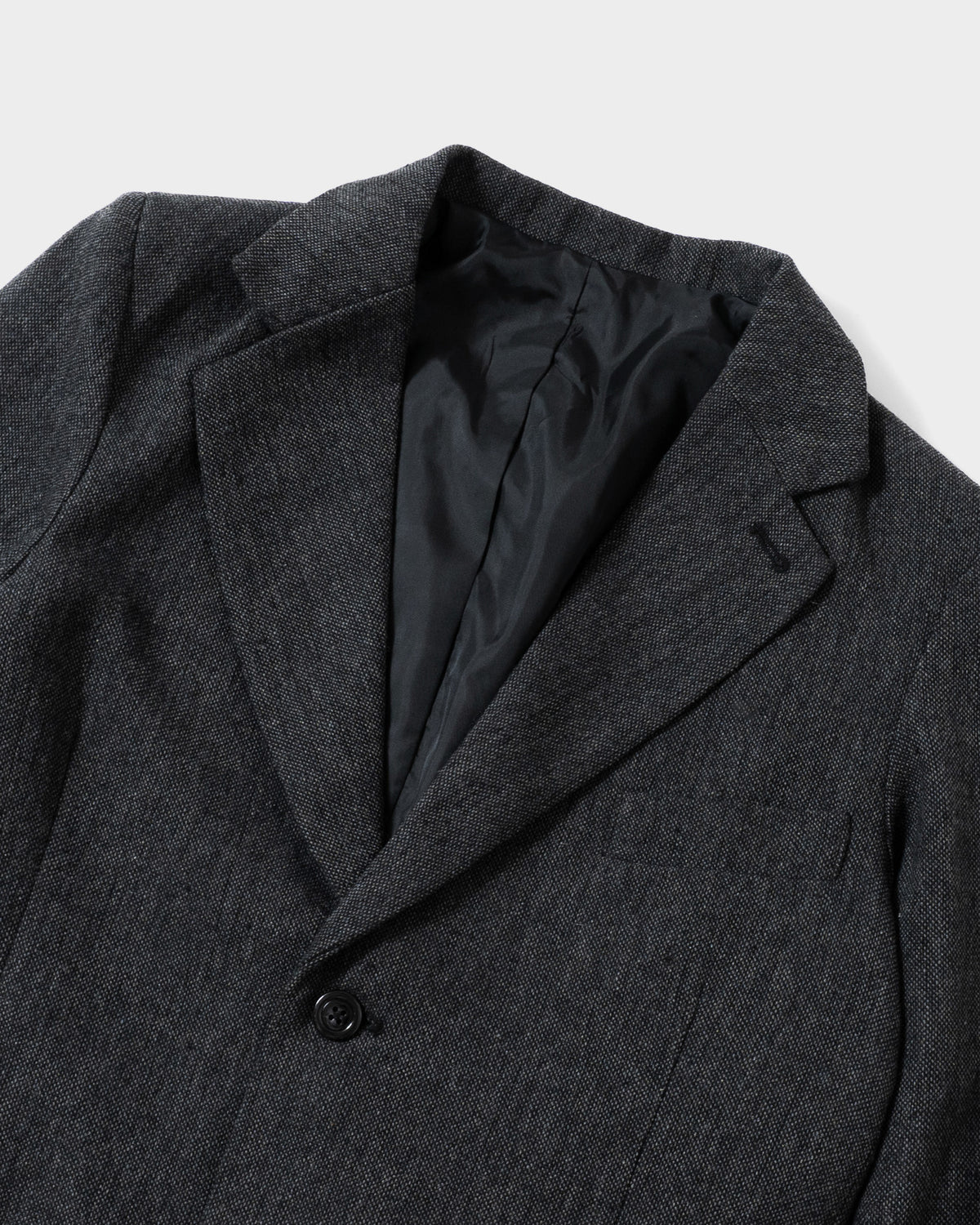 SINGLE BREASTED TWEED TAILORED JACKET