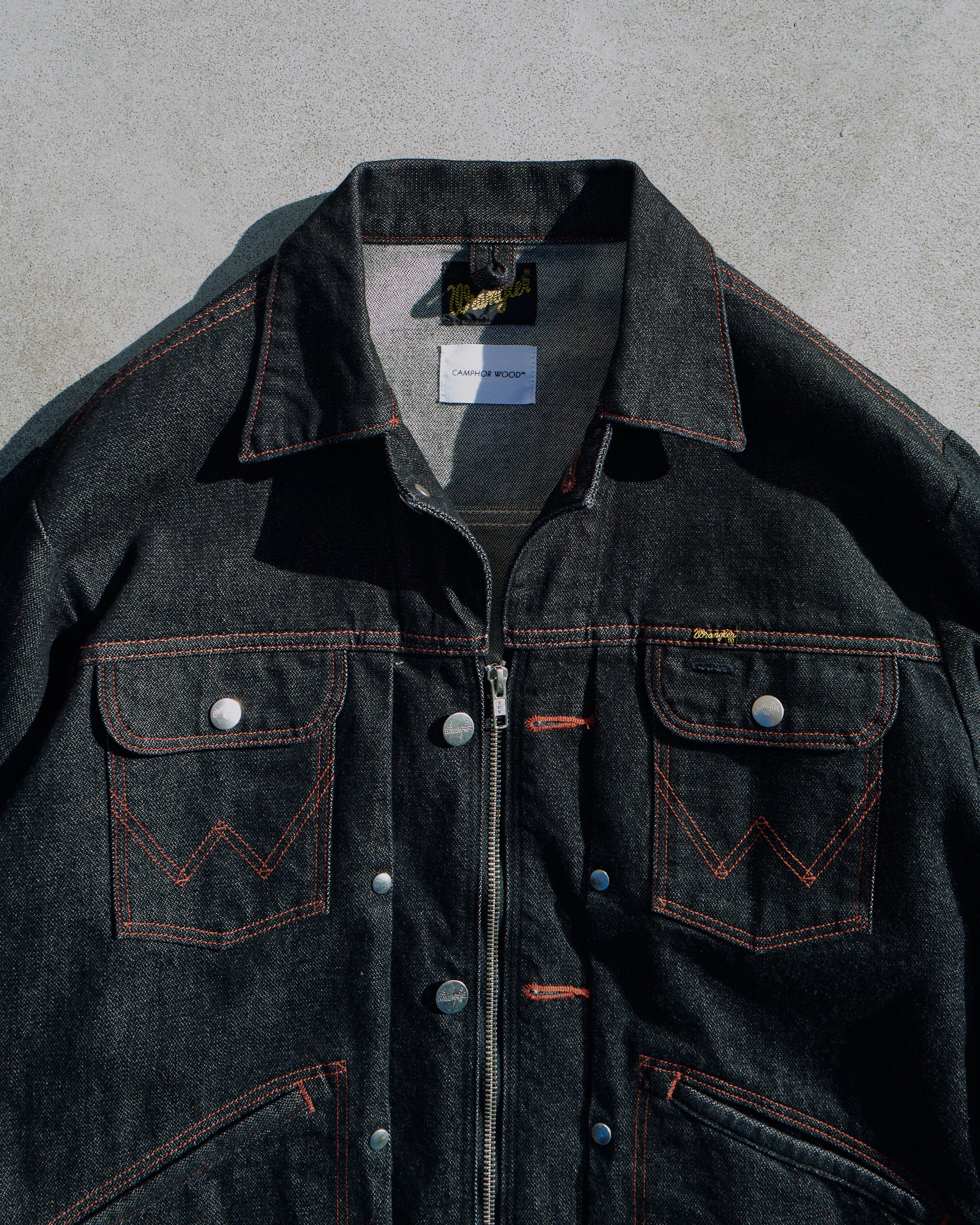 Wrangler × CamphorWood】 custom 2way trucker denim jacket 【124MJ