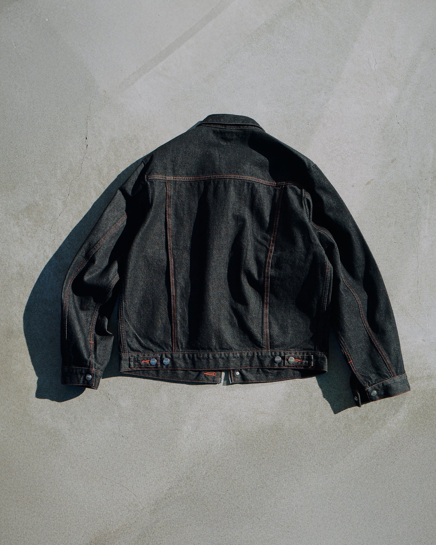 【Wrangler × CamphorWood】 custom 2way trucker denim jacket  【124MJ×24MJZ】