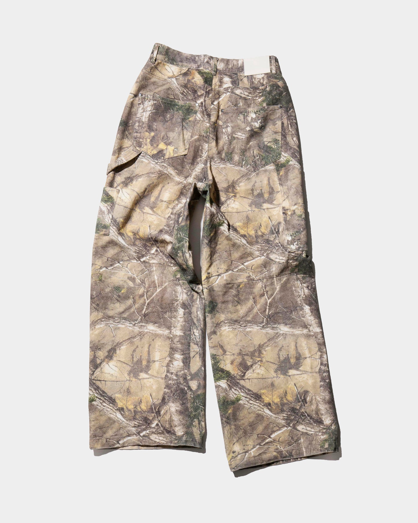 WIDE BAGGY REAL TREE PAINTER TROUSERS