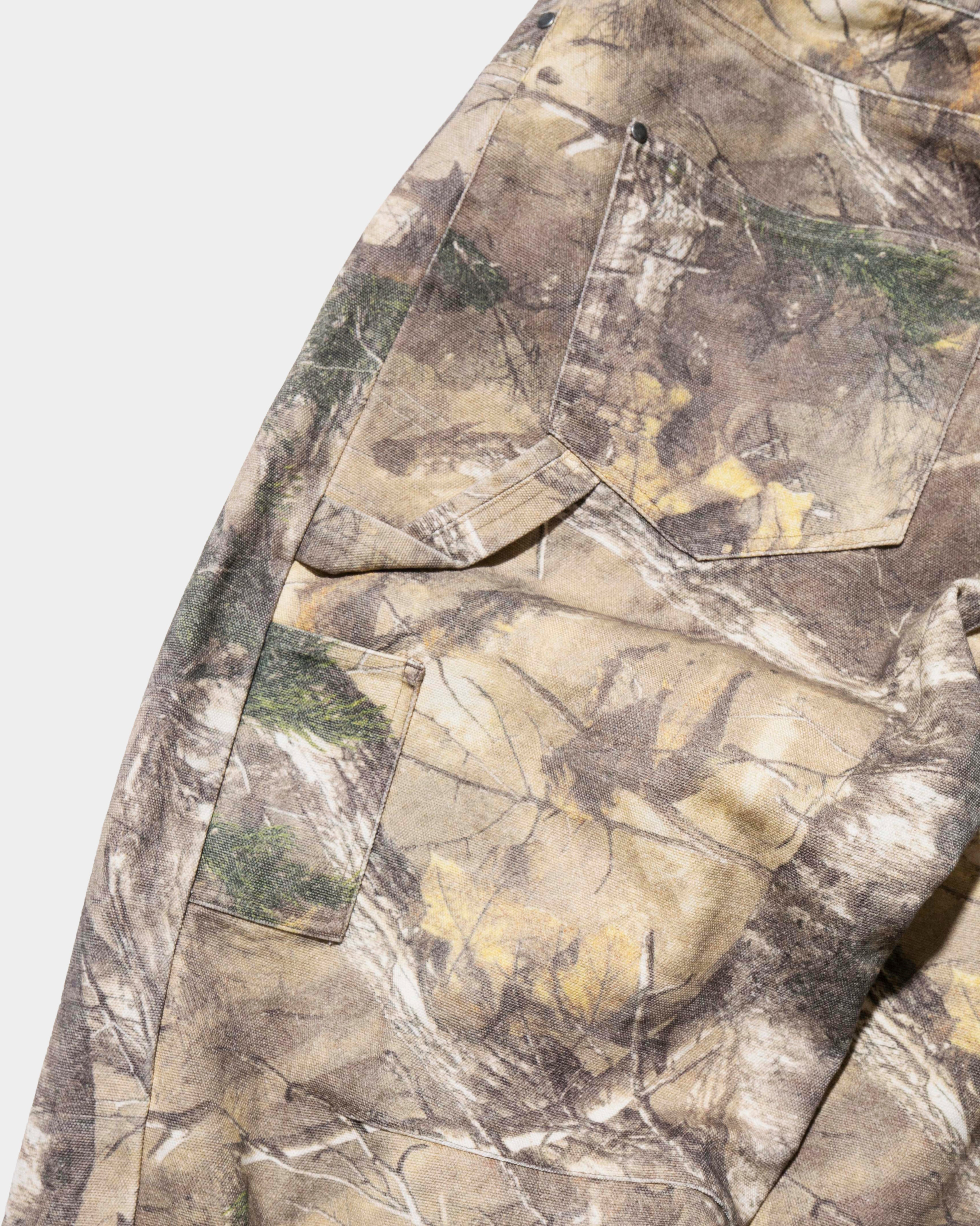 WIDE BAGGY REAL TREE PAINTER TROUSERS – CAMPHOR WOOD - OFFICIAL