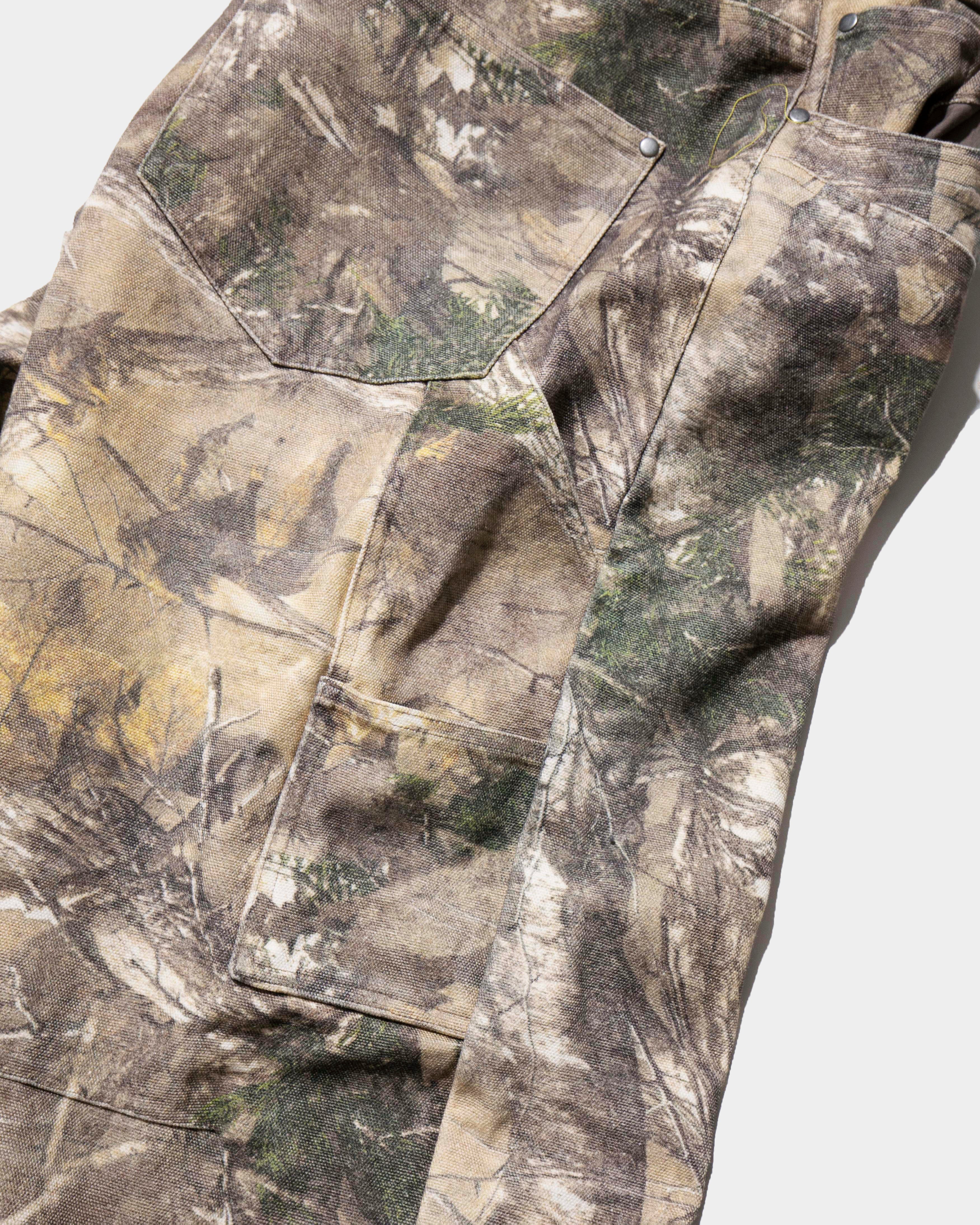 WIDE BAGGY REAL TREE PAINTER TROUSERS – CAMPHOR WOOD - OFFICIAL